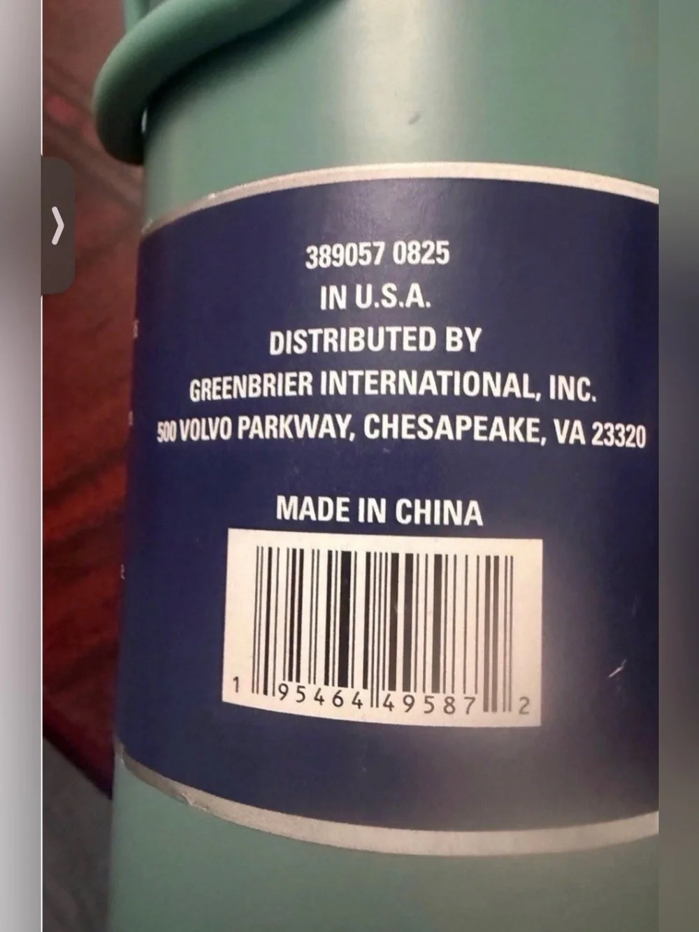 Teal Stainless Travel Water Bottle with Flip Lid